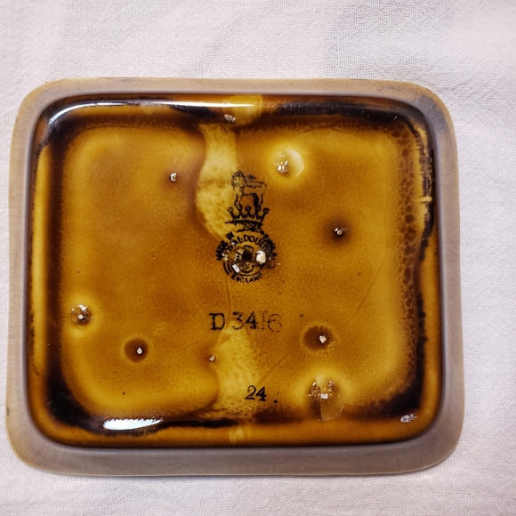 Beautiful Vintage Porcelain Trinket Dish from Royal Doulton 1910-1940 - Picture 4 of 5